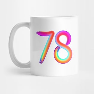 brushed 78 Mug